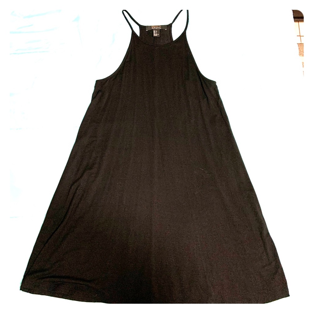 Forever21 Sleeveless Black Dress (Small)